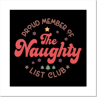 Naughty Club - Merry Xmas Posters and Art